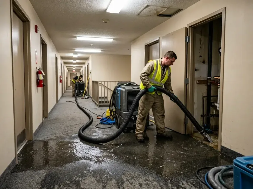 multi-unit-apartment-hallway-f-005 — frequently asked questions, Emergency Burst Pipe Water Extraction & Removal in Ramona,…